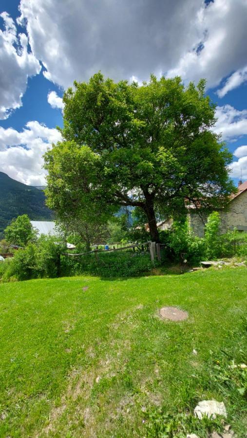 Chalet Serre Cambeou Piscine&Spa Saint-Chaffrey Eksteriør billede